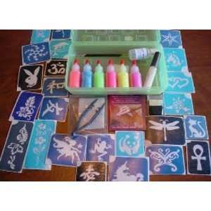  Deluxe Night Club Glitter Tattoo Kit, Great Addition to 