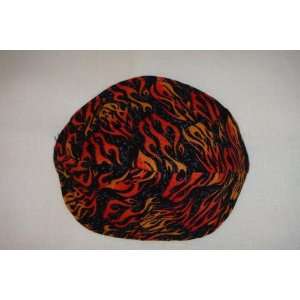  Decorative Cover for N95 Respirator / Face Mask in Hot Rod Flames