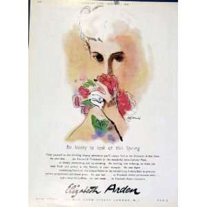   Lovely This Spring 1947 Country Life Elizabeth Arden