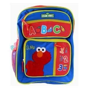 Sesame Street Elmo Backpack   medium size School Back Pack