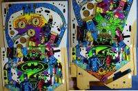 Sega Batman Forever Pinball Machine + New Extra Playfield & Parts 
