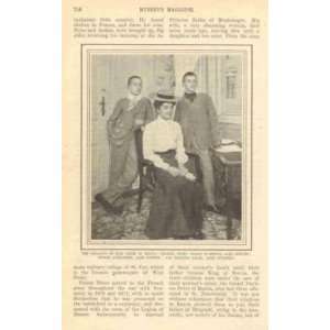  1904 Servia Peter Karageorgevitch Princess Helen 