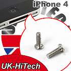 2X SECURITY BOTTOM DOCK CONNECTOR SCREW SCREWS FOR IPHONE 4 4G PHILIPS 