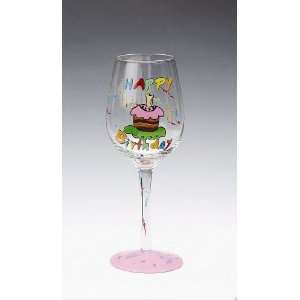  Direct Connection Happy Birthday Wine Glass with Gift Box 