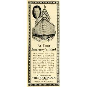  1926 Ad Superior Avenue Cleveland Ohio Hollenden Hotel 