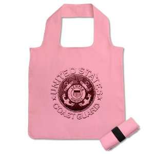   Shopping Grocery Bag Pink United States Coast Guard Semper Paratus