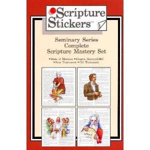  Miniature Seminary Scripture Stickers Toys & Games