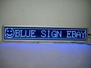 21.5New Blue LED Scrolling Sign Message Display USB  