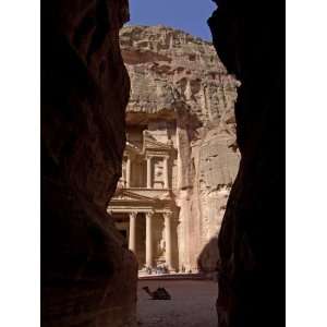  The Treasury, at the End of the Siq, Petra, Jordan, Middle 