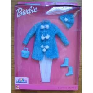  Barbie Fashion Avenue Exclusive Blue Coat with Accessories 