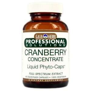com Cranberry Concentrate Liquid Phyto Caps 60 Capsules   Gaia Herbs 