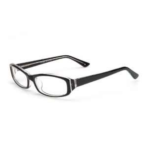  Krychaw prescription eyeglasses (Black/Clear) Health 