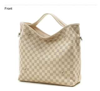 DUDU Womens Genuine Leather Handbag Tote Shoulder Designer Purse Bag 