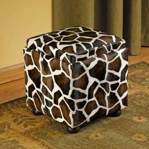  Giraffe Ottoman and Storage Cube Furniture & Decor