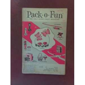  Pack O Fun Scrap Craft Magazine May 1965 