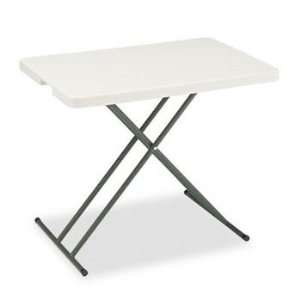   Folding Table, 30w x 20d, Platinum by Iceberg Arts, Crafts & Sewing