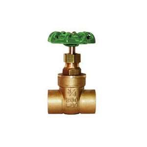   Valve 10237 N/A 2 Forged Brass Gate Valve with Hard Seat   CxC 10237