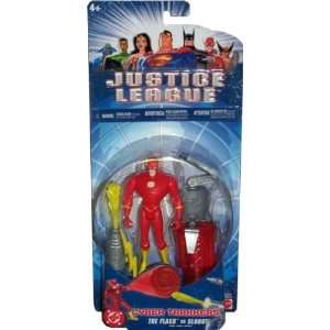    Justice League Cyber Trakkers The Flash Vs Slobot: Toys & Games