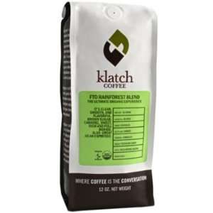 Klatch Coffee   FTO Rainforest Blend Coffee Beans   2 lbs  