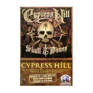 CYPRESS HILL Skull and Bones   French Music Poster:  Home 