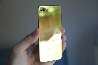 24ct Gold Plated iPhone 4 Rear Housing Full Mirror  