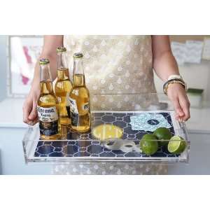  personalized lucite tray (large)