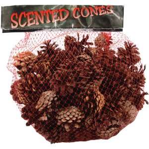 Cinnamon Scented Pine Cones Small Mix 1 Lb/Pkg Natural 
