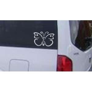   5in    Butterfly 3 Butterflies Car Window Wall Laptop Decal Sticker
