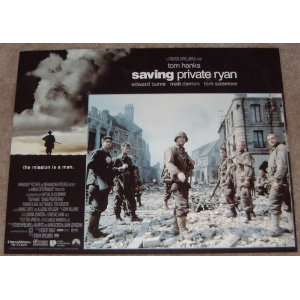  Saving Private Ryan   Tom Hanks   Movie Poster Print 