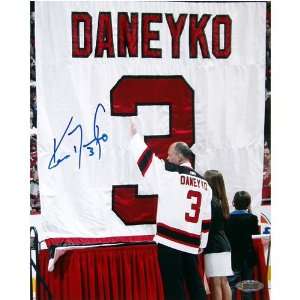  Ken Daneyko Retirement Night Banner Rising From The Ice 