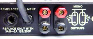 Crown Amcron D 75 Stereo Power Amplifier Amp  