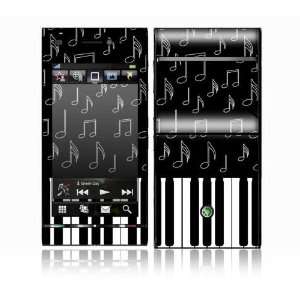  Sony Ericsson Satio Decal Skin Sticker   I Love Piano 