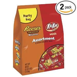 Hersheys Assortment Chocolate Mix (Reeses Miniatures & Kit Kat Minis 