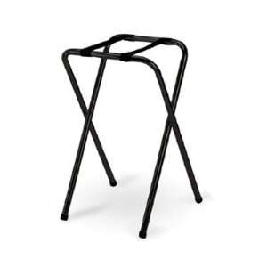  Tablecraft Black Powder Coated Metal Tray Stand   29 1/2H 
