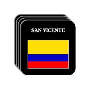  Colombia   SAN VICENTE Set of 4 Mini Mousepad Coasters 