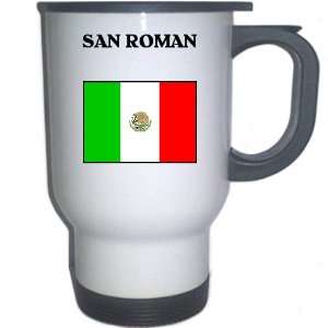  Mexico   SAN ROMAN White Stainless Steel Mug: Everything 