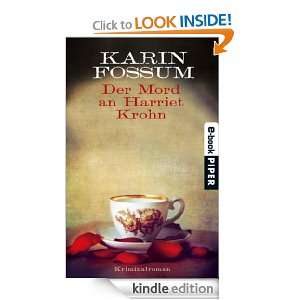 Der Mord an Harriet Krohn (German Edition) Karin Fossum, Gabriele 