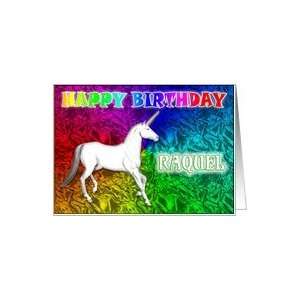  Raquels Unicorn Dreams Birthday Card Card Health 