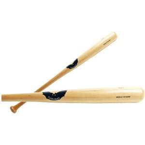  Sam Bat MMO Maple Wood Baseball Bat SOLID NATURAL / BLACK 