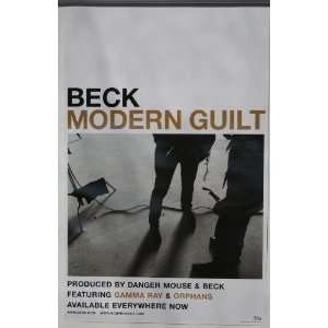  BECK Modern Guilt 2008 POSTER 22x14