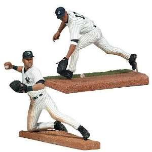 McFarlanes MLB New York Yankees Derek Jeter & Alex Rodriguez Action 