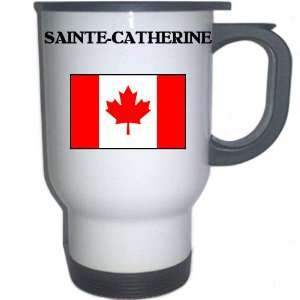  Canada   SAINTE CATHERINE White Stainless Steel Mug 