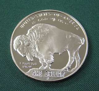   BUFFALO Commemorative2001 Proof Silver Dollar $1 ~ nice  