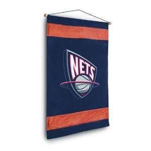    Sports Coverage New Jersey Nets Wall Hanging: Home & Kitchen