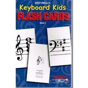  Keyboard Kids Flash Cards, Deck 3 Musical Instruments
