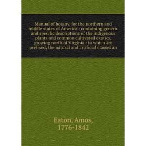   , with the medicinal properties of each order Amos Eaton Books