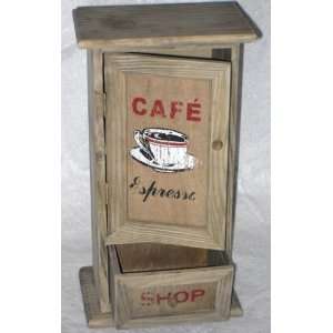  Decorative Coffee Cafe Espresso Wood Cabinet Everything 