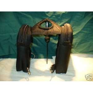 Black INSULATED Saddle Horn Pommel Bags Horse Tack Bag  