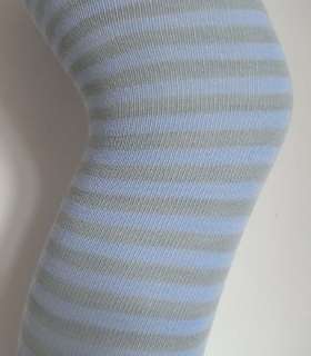 style striped over knee high socks/stockings  