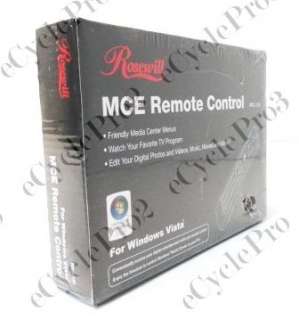 Rosewill MCE Remote Control Model #RRC 126  